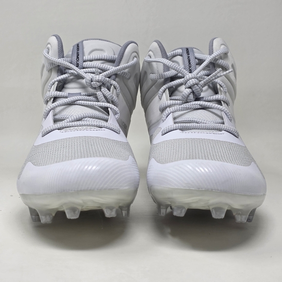 Under Armour Command MC Mid UA Lacrosse Cleats White 3025639-100 Mens Sz 13 New - Picture 8 of 10